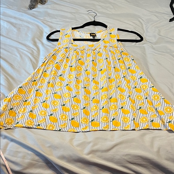 Lee Tops - 3/$10 Lee Lemon Print Top with Blue Stripes
